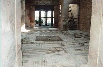 View into Villa